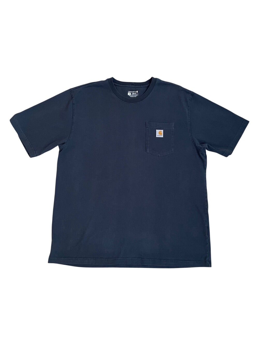 Carhartt K87 Pocket T-Shirt Men's XL Black Loose Fit Tee